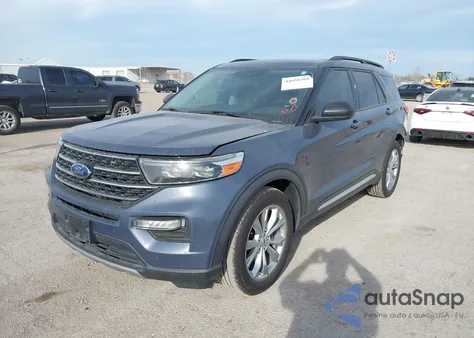 2021 Ford Explorer Xlt z USA, uszkodzony, nr VIN 1FMSK7DH1MGA23842